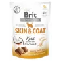 Hondensnack Brit Dog Skin & Coat krill kokosnoot 150 g — dieetvoeding vaste snacks voor volwassen honden, krillsmaak, glutenvrij