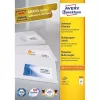 Avery 3474 zelfklevend etiket rechthoek permanent wit 2400 st.