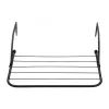 Opzetframe JATA HTEN2403 zwart polypropyleen RVS