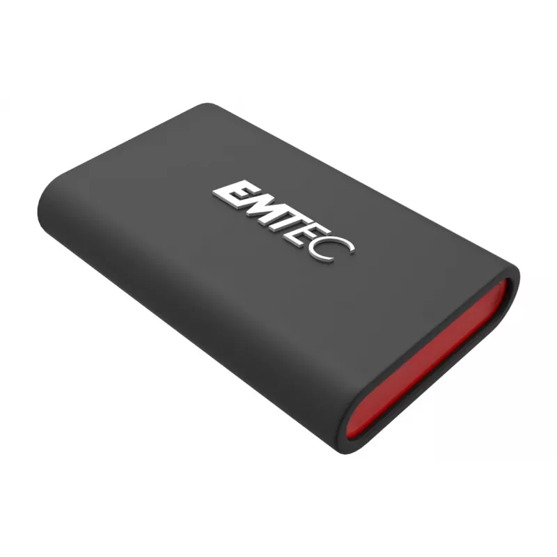 Emtec X210 ELITE 2 TB USB Type-C 3.2 Gen 2 (3.1 Gen 2) zwart, rood