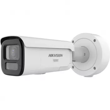 IP-beveiligingscamera Hikvision Pro Series DS-2CD2687G3-LIZS2UY/SL 8 MP ColorVu gemotoriseerde varifocale 2,8–12 mm bullet, 1/1,8 inch CMOS, 360° draaibaar, wit