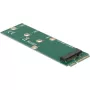 DeLOCK - interface-adapter - M.2 - M.2 Card - mSATA (64109)