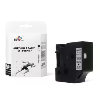 Print, markeertape, label TBP TBTD-45803 1 stk. (10 cm, wit)