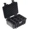 B&W outdoor.cases Type 4000 harde koffer met set gevoerde tussenschotten, zwart, 4000/B/RPD