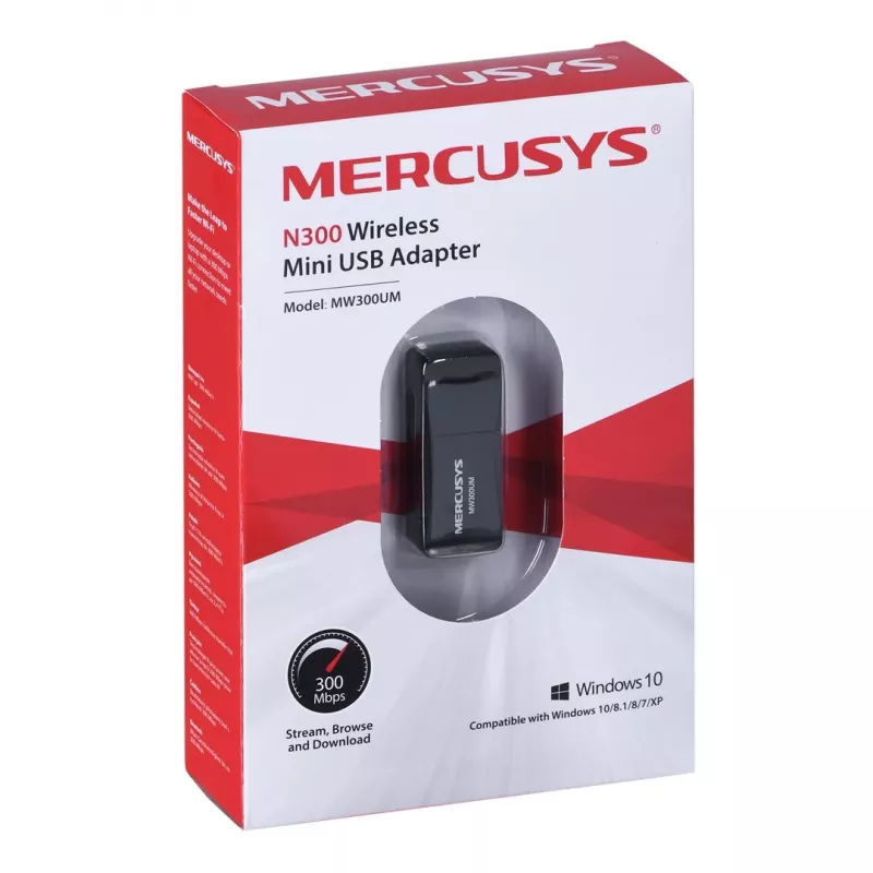 Mercusys N300 draadloze mini USB-adapter