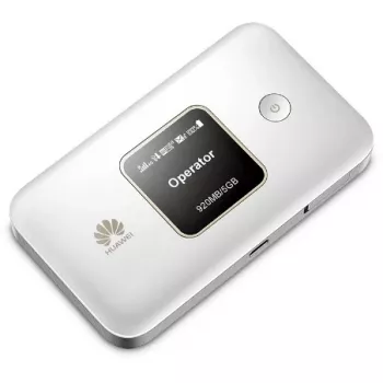 Draagbare tafelrouter HUAWEI E5785-92C — dualband Wi-Fi 5, LTE 4G, 1500-mAh-accu, micro-USB, interne antenne