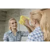 Vileda Actifibre doek voor glasreiniging geel