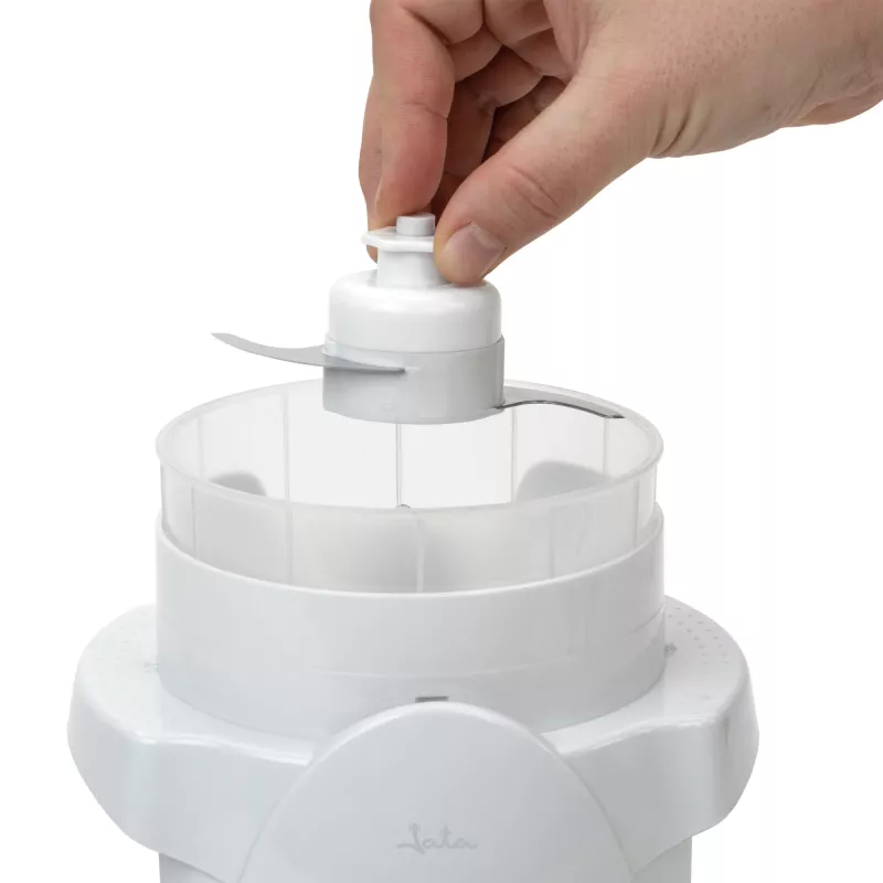 Snijmachine Jata JEPC1123 — compacte elektrische snijmachine voor vleeswaren en kaas, instelbare snijdikte