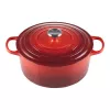 Le Creuset Signature braadpan rond 20 cm kersrood (21177200602430)