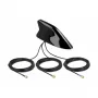 Antenne DeLOCK 90052 dakmontage hard zwart