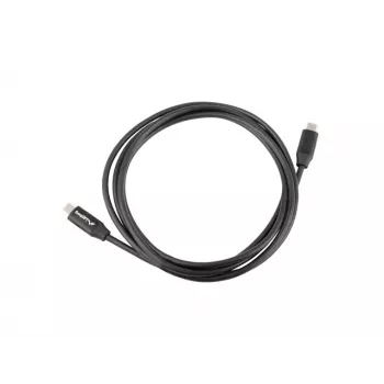 LANBERG USB-C-naar-USB-C-kabel CA-CMCM-40CU-0018-BK — USB 2.0, 1,8 m, zwart