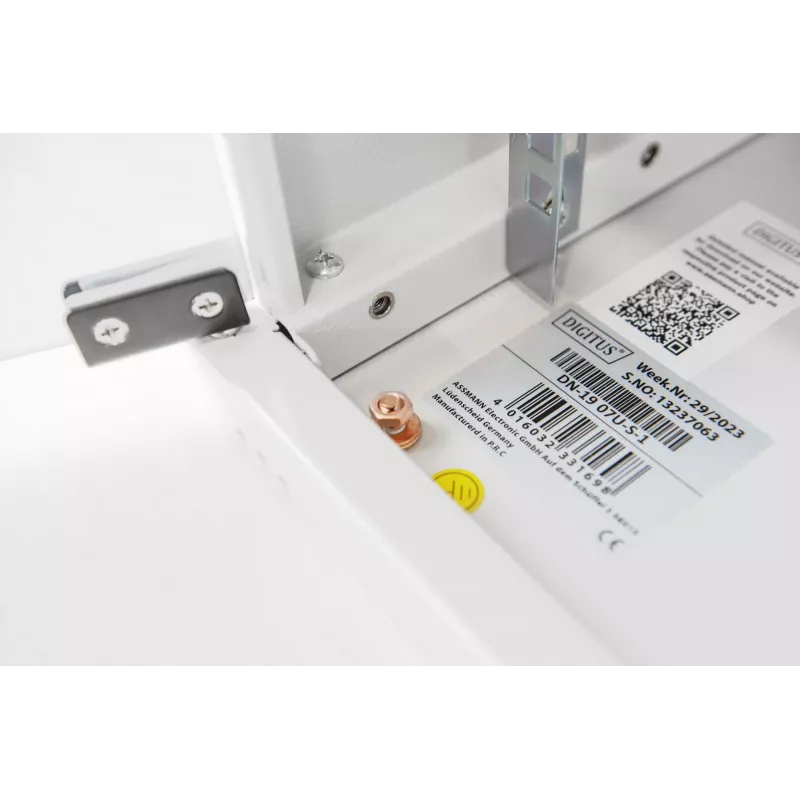 DIGITUS Compact Series DN-19 12-U-S-1 - wandkast - lichtgrijs, RAL 7035 - 12U - 48,3 cm (19) (DN-19 12-U-S-1)