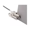 Kabelslot DICOTA D31742 zilver 2 m cijferslot