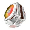 Processorkoeler Darkflash E400 PLUS (wit) — actieve luchtkoeling voor CPU, tower-ontwerp, enkele ventilatorconfiguratie