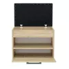 Topeshop PARMA MINI SONOMA schoenenorganizer gesloten sonoma eiken