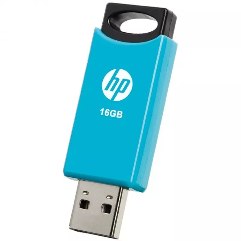 HP v212w USB-stick 16 GB USB Type-A 2.0 zwart, blauw