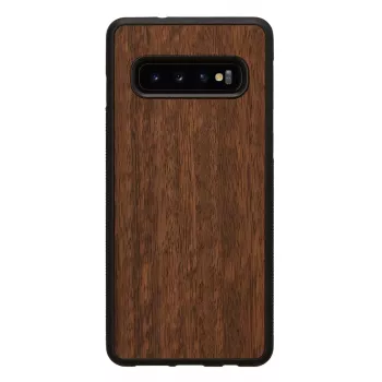 Smartphonehoesje man and wood voor Samsung Galaxy S10, zwart koala-design, hoesje