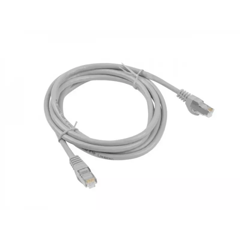 Netwerkkabel LANBERG PCF6-10CC-0100-S Cat6 F/UTP RJ-45 naar RJ-45 1 m grijs
