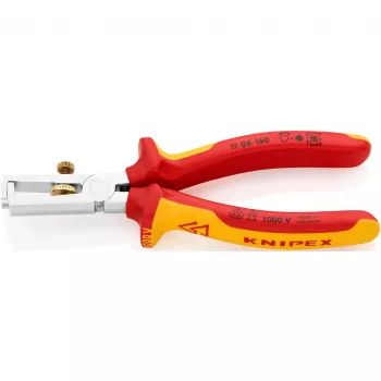 Knipex 11 06 160 kabelstripper oranje, rood