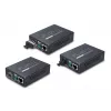 PLANET GT805A netwerk-mediaconverter 1000 Mbit/s multimode zwart
