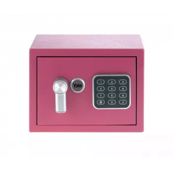 Yale YSV/170/DB2/P staande kluis 3,8 l staal roze