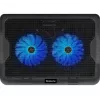 Notebook koelpad DEFENDER NS-503 voor laptops tot 43,2 cm (17 inch), 2 ventilatoren, USB-gevoed, zwart