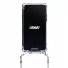 Hanger Lookabe Snake Edition voor iPhone XR, zilver – draagbaar telefoonaccessoire