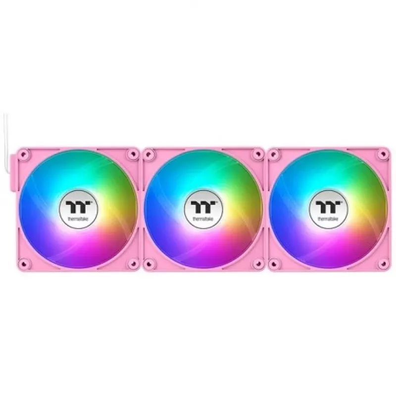 Thermaltake CT120 EX Reverse ARGB 120mm roze 3-pack