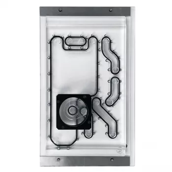 Frontplaat Stealkey Customs voor Lian Li O11D Mini MK2 — wit (SW10011.1)