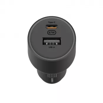Xiaomi 43907 oplader voor mobiele apparaten universeel zwart sigarettenaansteker auto