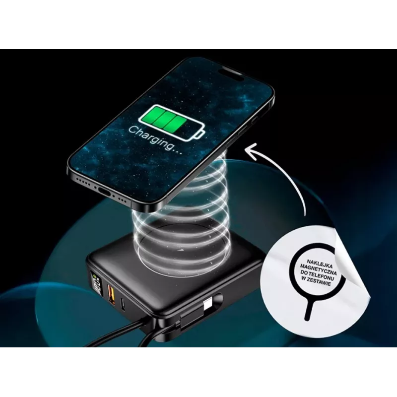Draagbare oplader Tracer Scout 10000 mAh MAG+PD+QC