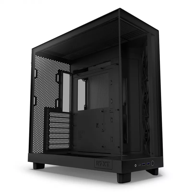 NZXT H6 Flow midi-tower - zwart