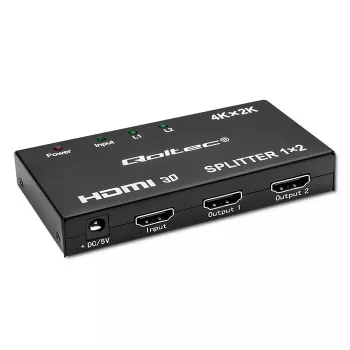 Actieve HDMI-splitter 2 x HDMI 4Kx2K, 3,4 Gbit/s
