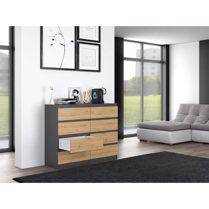 Topeshop M8 120 ANT/ART KPL ladekast