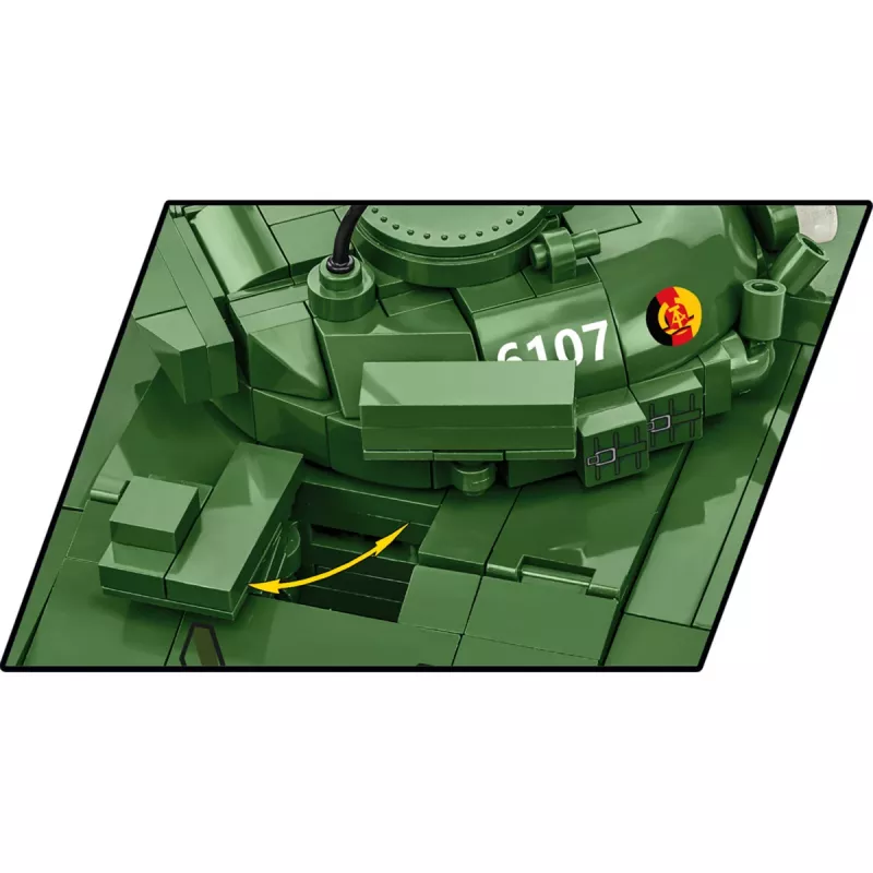 Bouwsteenset COBI T-72 Oost-Duitsland/Sovjet 680 onderdelen