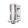 Montech NX400 White ARGB CPU-luchtkoeler, 120 mm, multi-socket, wit