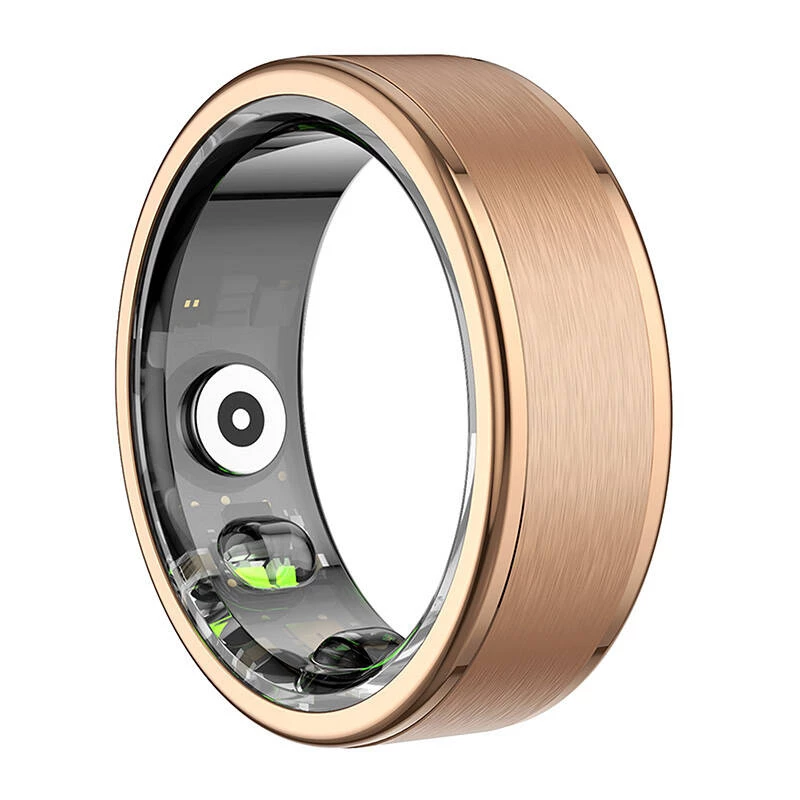 Smart Ring Colmi R03 — maat 9 (18,9 mm binnendiameter), goudkleurig