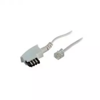 Telefoonkabel S/CONN 70050-W 10 m wit