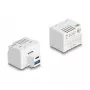 DeLOCK Keystone-module USB Type-A USB Type-C PD 20W wit