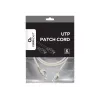 Netwerkkabel Gembird Cat6 RJ-45 naar RJ-45 1 m, U/UTP, 24 AWG, grijs