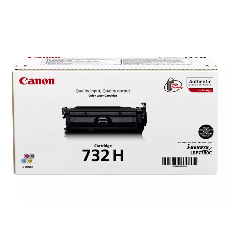 Canon 732H tonerpatroon 1 stuk origineel zwart