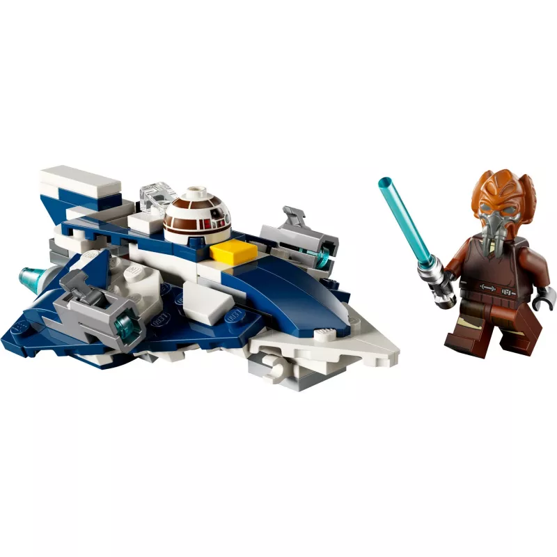 LEGO Microfighter Star Wars Plo Koons Jedi Starfighter 75400 — 89 onderdelen, 1 minifiguur, leeftijd 6+