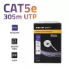 Qoltec patchkabel UTP CAT5E, 305m