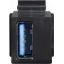 Keystone-modulestekker USB-A 3.0 bus naar USB-A 3.0 bus, LogiLink® [NK0015B] (NK0015B)