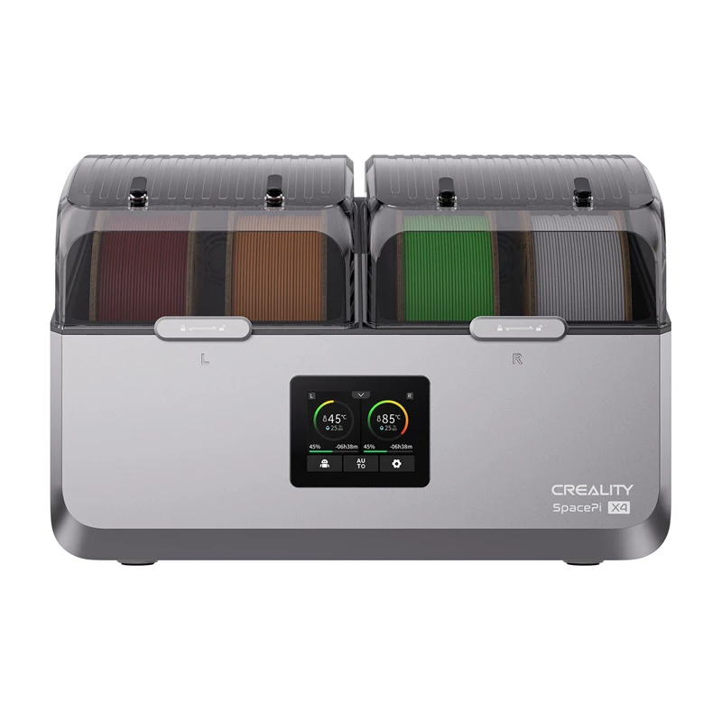 Filamentdroger Creality 4005010100 voor 3D-printers — compatibel met SpacePi X4, zwart/grijs, 1 stuk