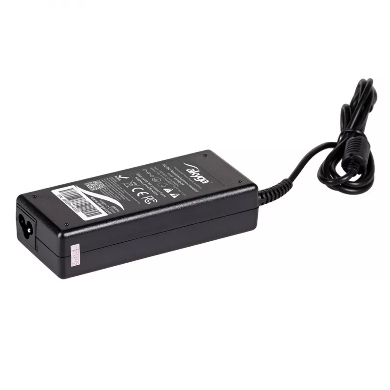 Akyga AK-ND-04 notebookvoeding 19 V / 4,74 A, 90 W, 7,4 x 5,0 mm stekker met pin, voor HP