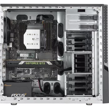 Computerbehuizing Supermicro SuperChassis GS5A-754K midi tower zwart, grijs