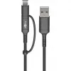 USB-kabel Goobay 71892 zwart