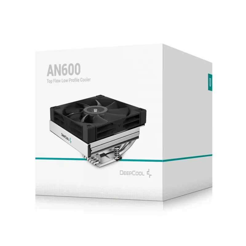 Luchtkoeler DeepCool AN600 12 cm aluminium zwart 61,56 cfm