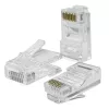 RJ45-stekker QOLTEC 54544 CAT6 UTP, 100 stuks verpakking